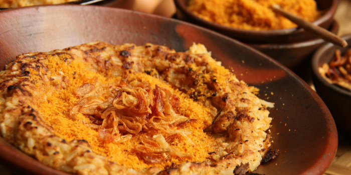 Foto hidangan kerak telor