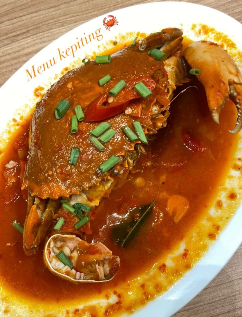 Hidangan laut: Kepiting yang menggugah selera