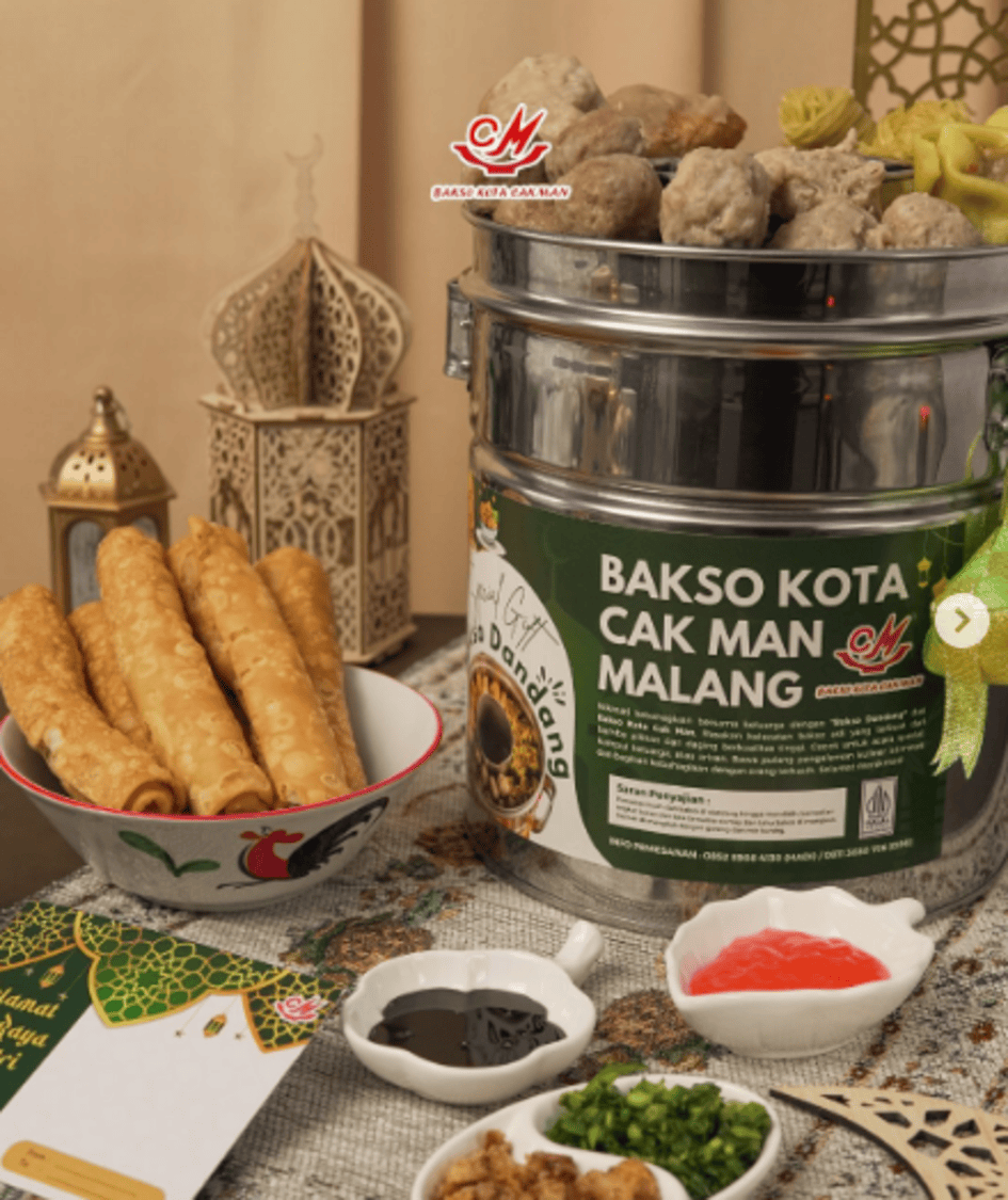 Paket Spesial Bakso Cak Man Malang