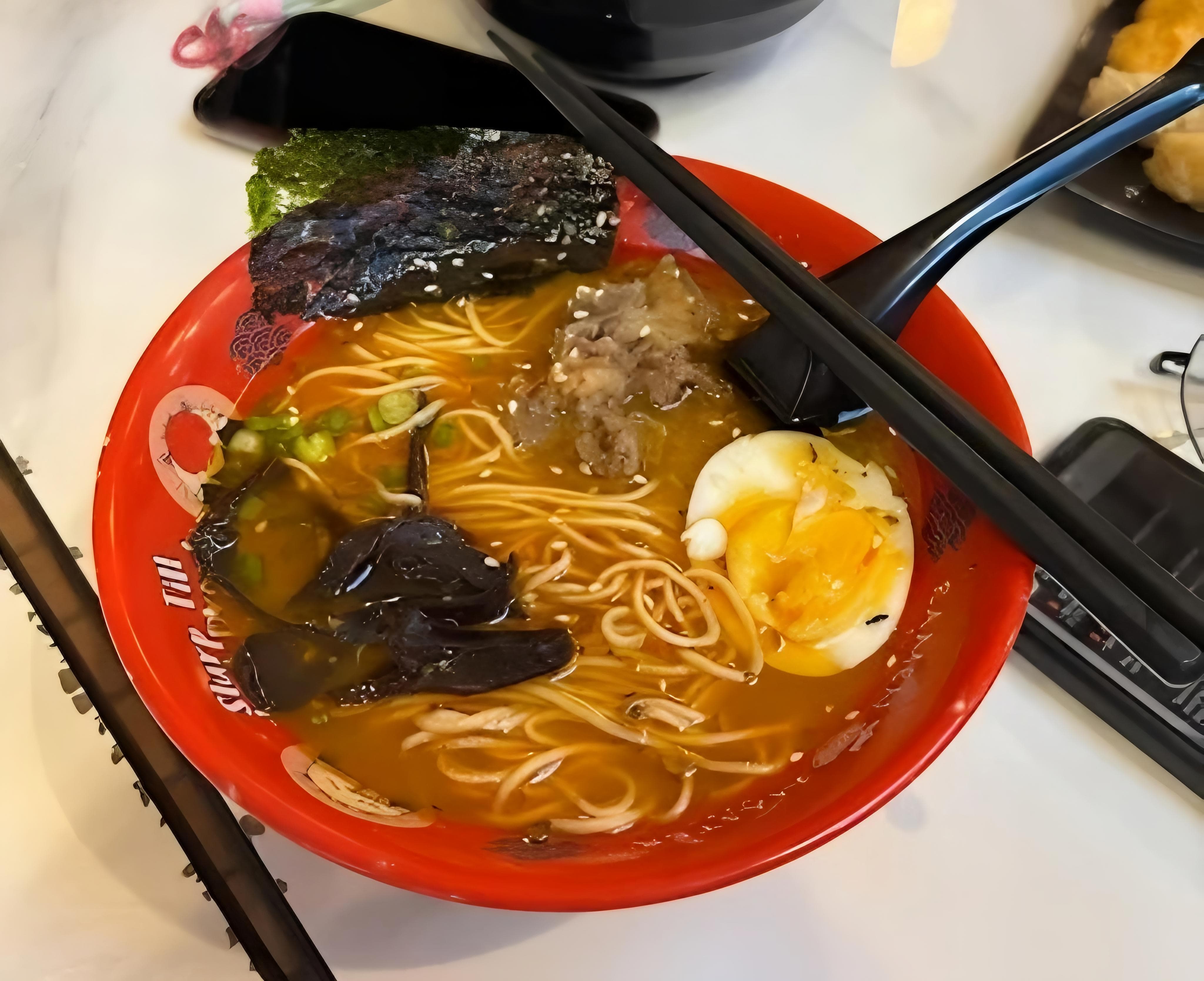 LEZAT: Semangkuk ramen hangat dari Ramen Master ini cocok dinikmati saat cuaca sejuk di Kota Malang