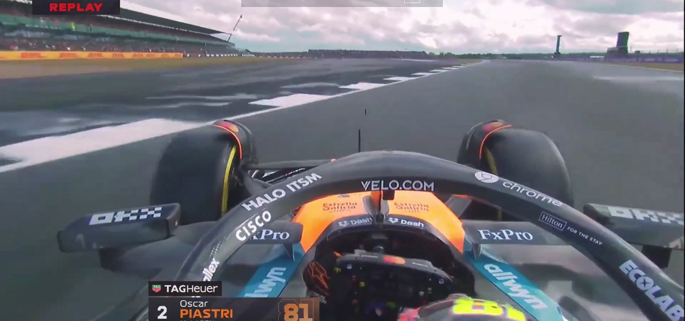 Mobil Oscar Piastri, F1 GP Inggris 2025