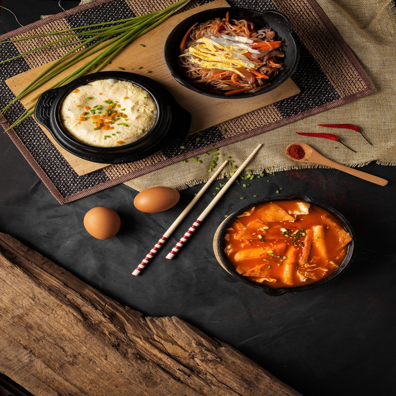 LEZAT: Salah satu makanan yang bisa kamu temui di restoran korea.