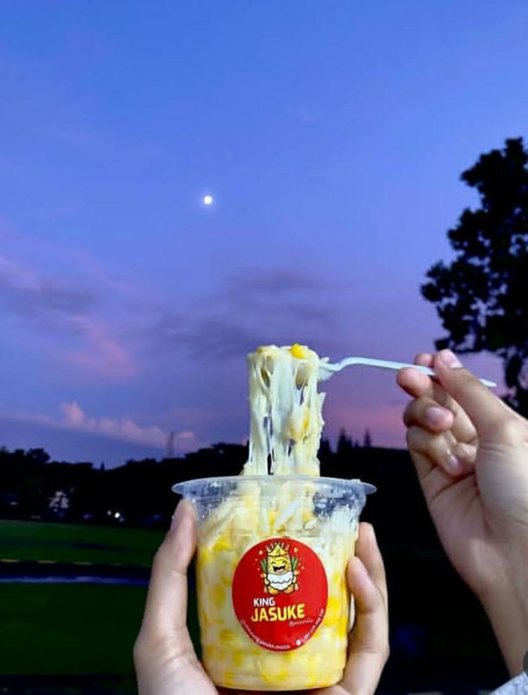 ENAK: Jasuke mozza yang bakal membuatmu ketagihan