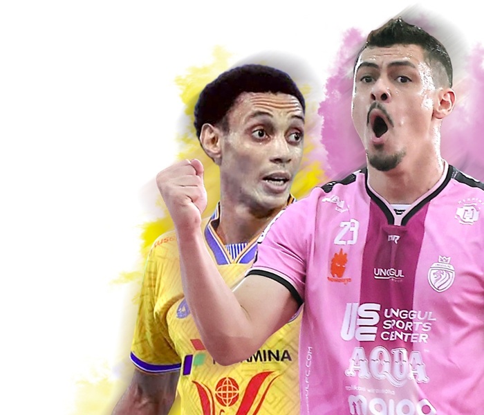 TETAP BURU KEMENANGAN: Pivot Unggul FC Malang Wellington Perreira bakal beradu tajam dengan pivot Pangsuma FC Kalbar Daniel Alves di leg kedua Playoff Elite 8 PFL, nanti sore.