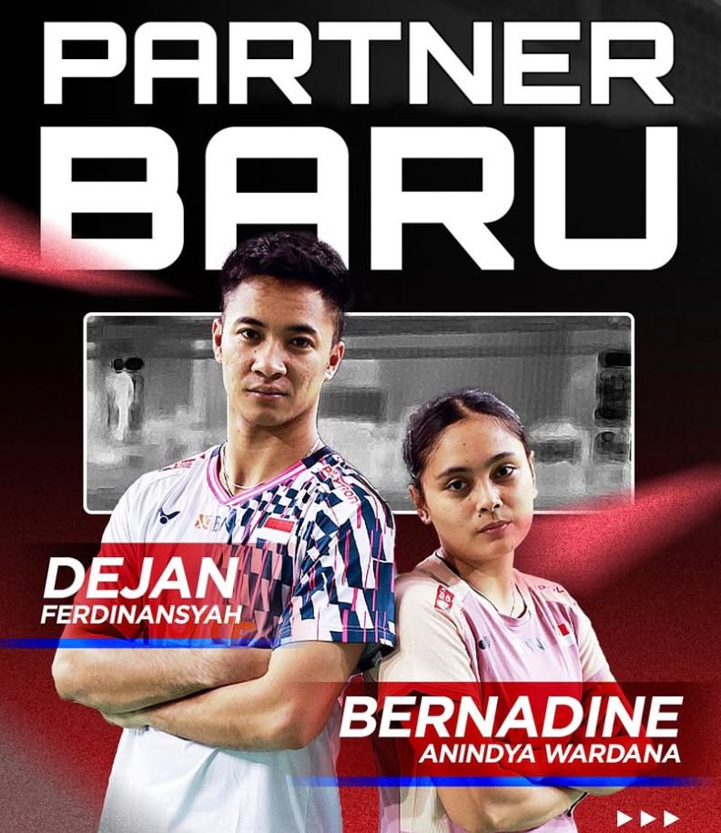 Bernadine Anindya Wardana siap jalani debut bersama Dejan Ferdinansyah di Vietnam Open Super 100, jadi pasangan baru yang patut dinantikan kiprahnya.
