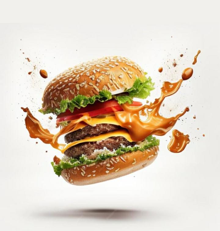 MANTAP: Makan burger di Malang yang akan membuat hari harimu menyenangkan
