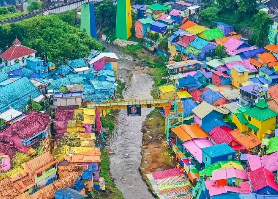 TEMATIK: Ini Kampung Tema yang Berada di Kota Malang.