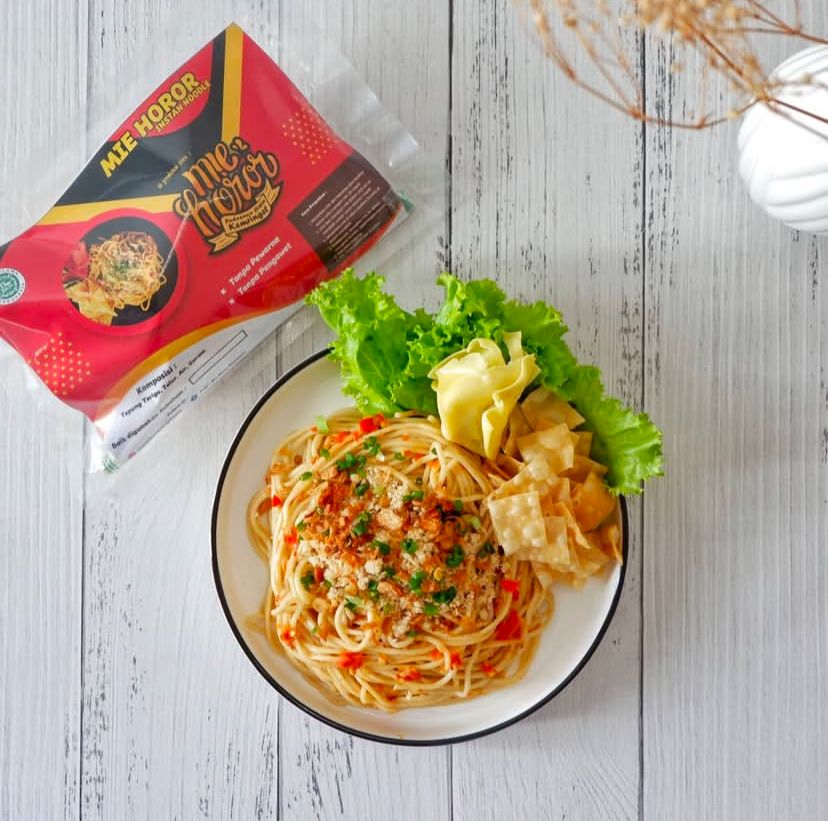 NIKMAT: Tampilan dari salah satu Kedai Mie Horor yang menggoda.