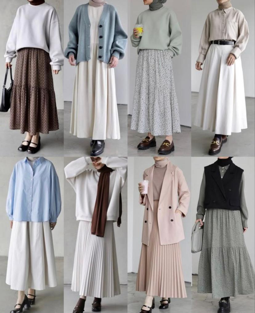 Pengunjung memilih gamis dan jilbab di salah satu toko busana muslim sekitar Kampus UIN Malang. Toko-toko di kawasan ini dikenal menyediakan pilihan lengkap dan harga bersahabat.