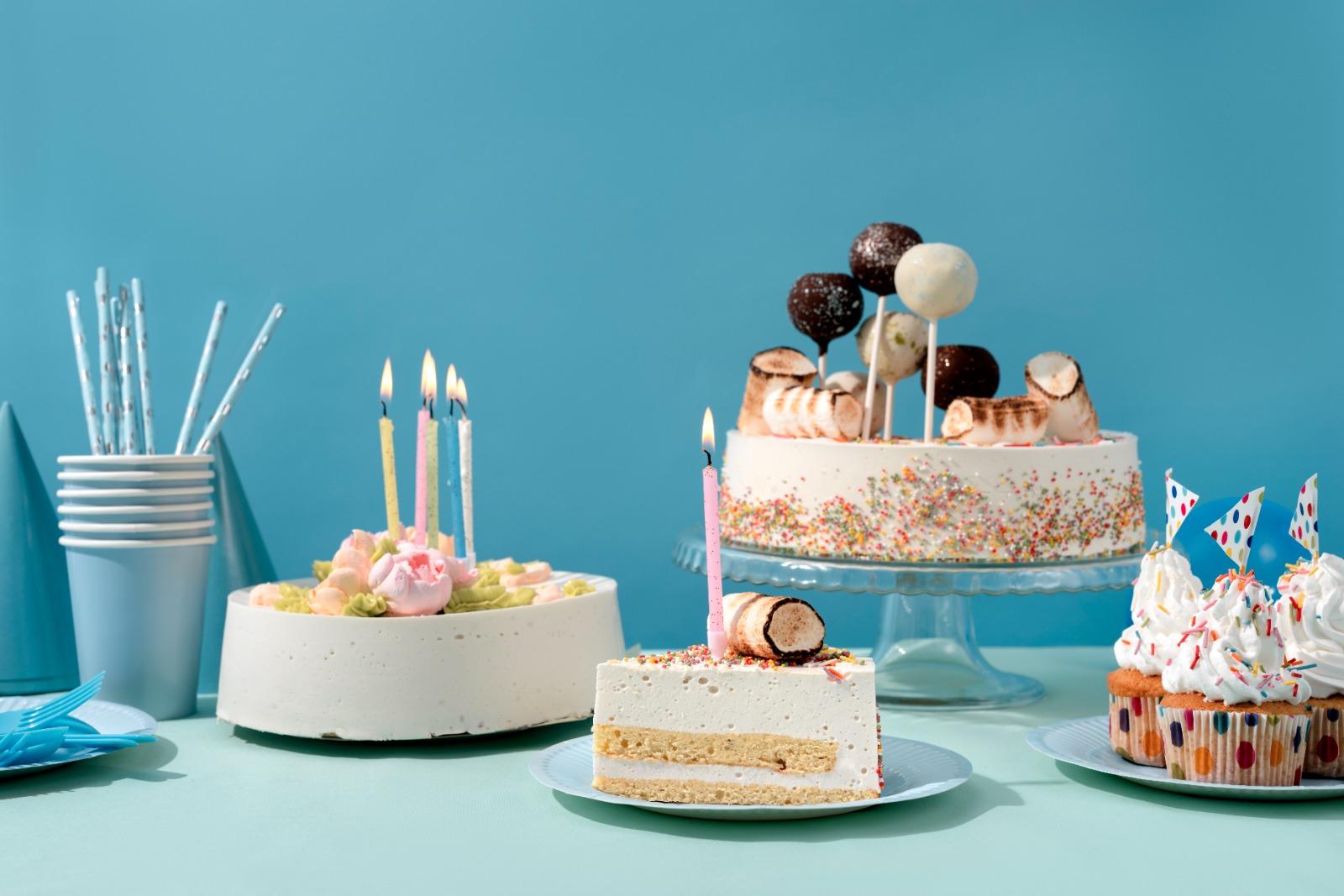 LUCU: KUe ulang tahun identik dengan hiasan yang khas dan unik.