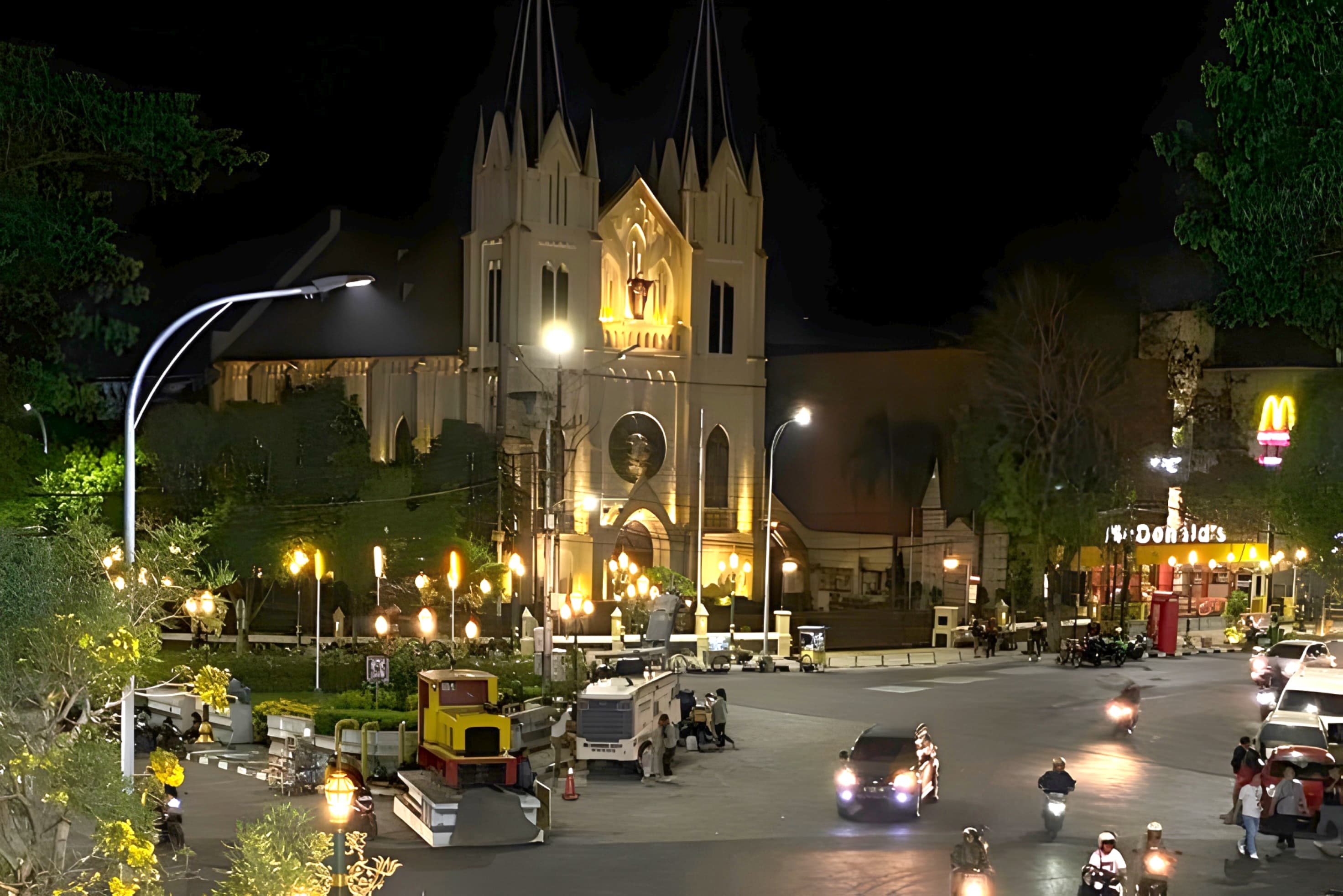 IKONIK: Gereja Katolik Hati Kudus Yesus Kayutangan jadi spot heritage populer di Malang