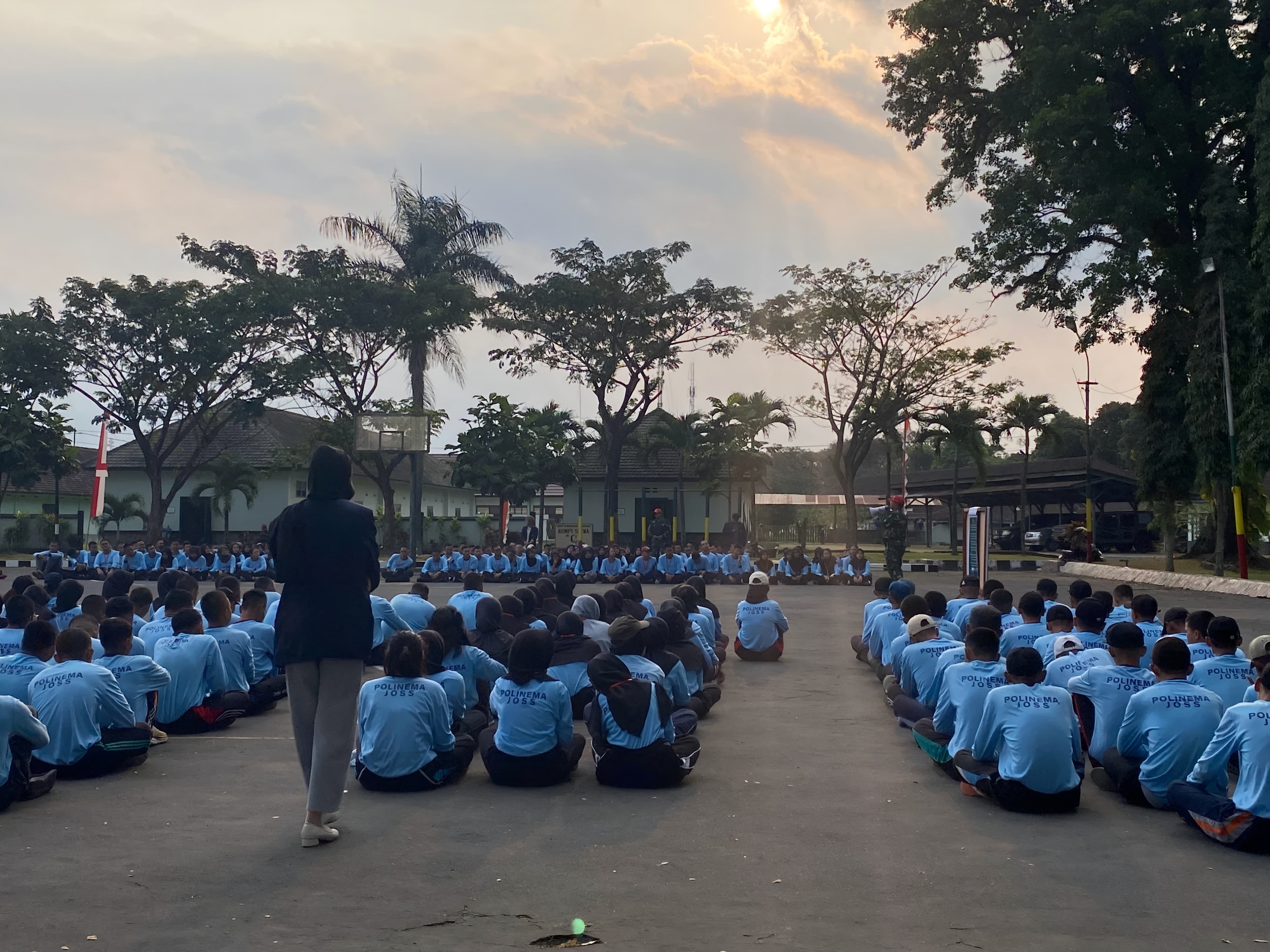 KUAT: Aktivitas fisik di LDK Polinema 2025 ini bertujuan mencetak generasi muda bermental baja
