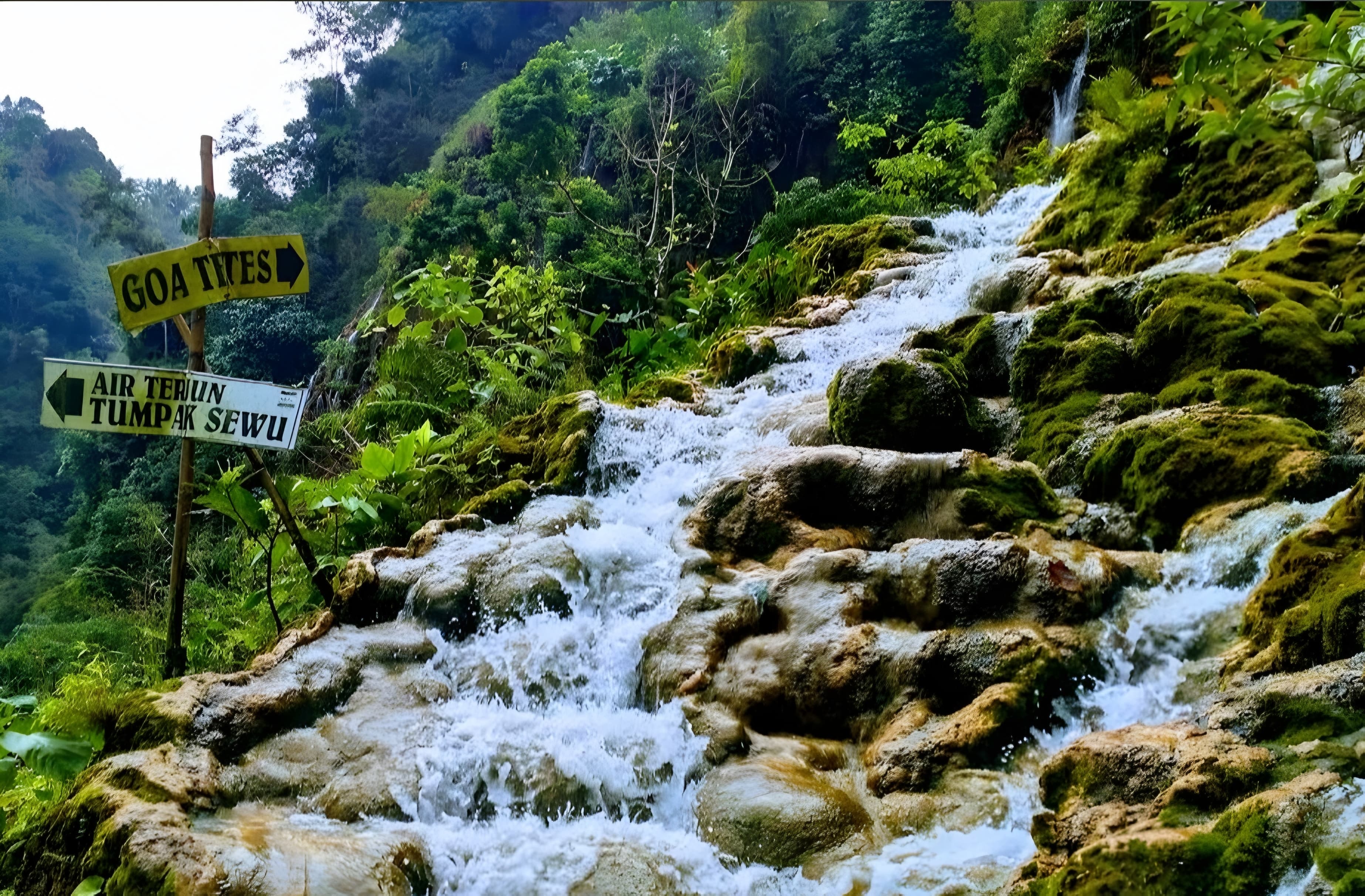 MENGAGUMKAN: Beberapa air terjun dekat dengan Tumpak Sewu ini bisa jadi pilihan berwisata di Lumajang