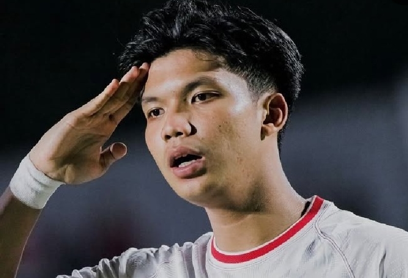 KERJA KERAS: Kadek Arel harus membuktikan diri bisa memberikan yang terbaik saat melawan Vietnam U23.