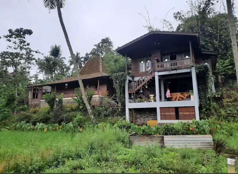 Suasana hijau di salah satu spot wisata alam Wagir, Kabupaten Malang. Kawasan ini mulai dilirik anak muda untuk healing sambil ngopi dengan pemandangan asri.
