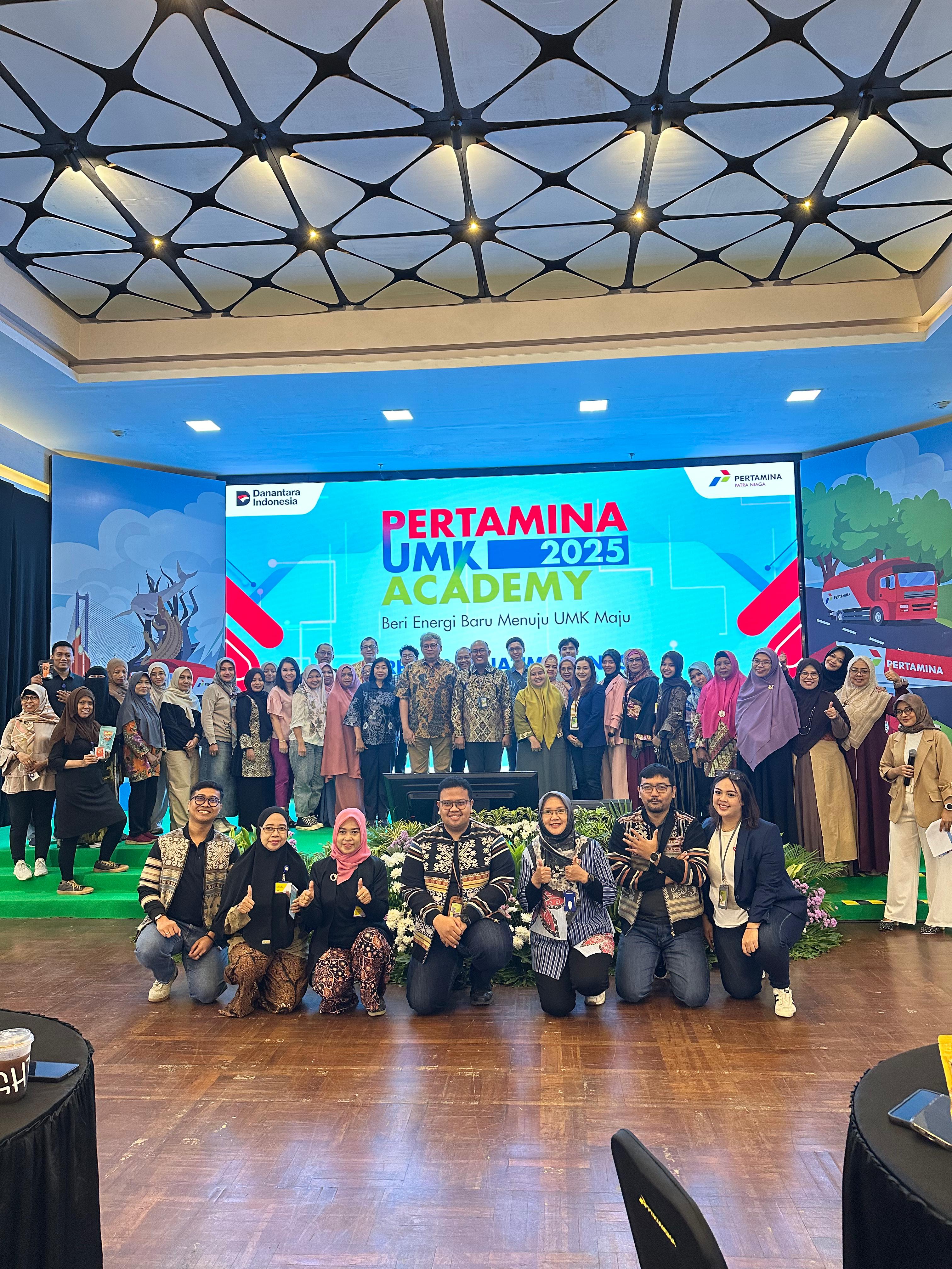 BERKESAN: Pertamina Patra Niaga Regional Jatimbalinus kembali menyelenggarakan program UMK Academy 2025.
