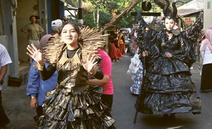 JELANG TAHUN KEEMPAT: Daur ulang show digelar di event Klampok Kasri Jaman Biyen (KJB) tahun lalu. Tahun ini, event itu akan digelar pada 9 sampai 13 September.