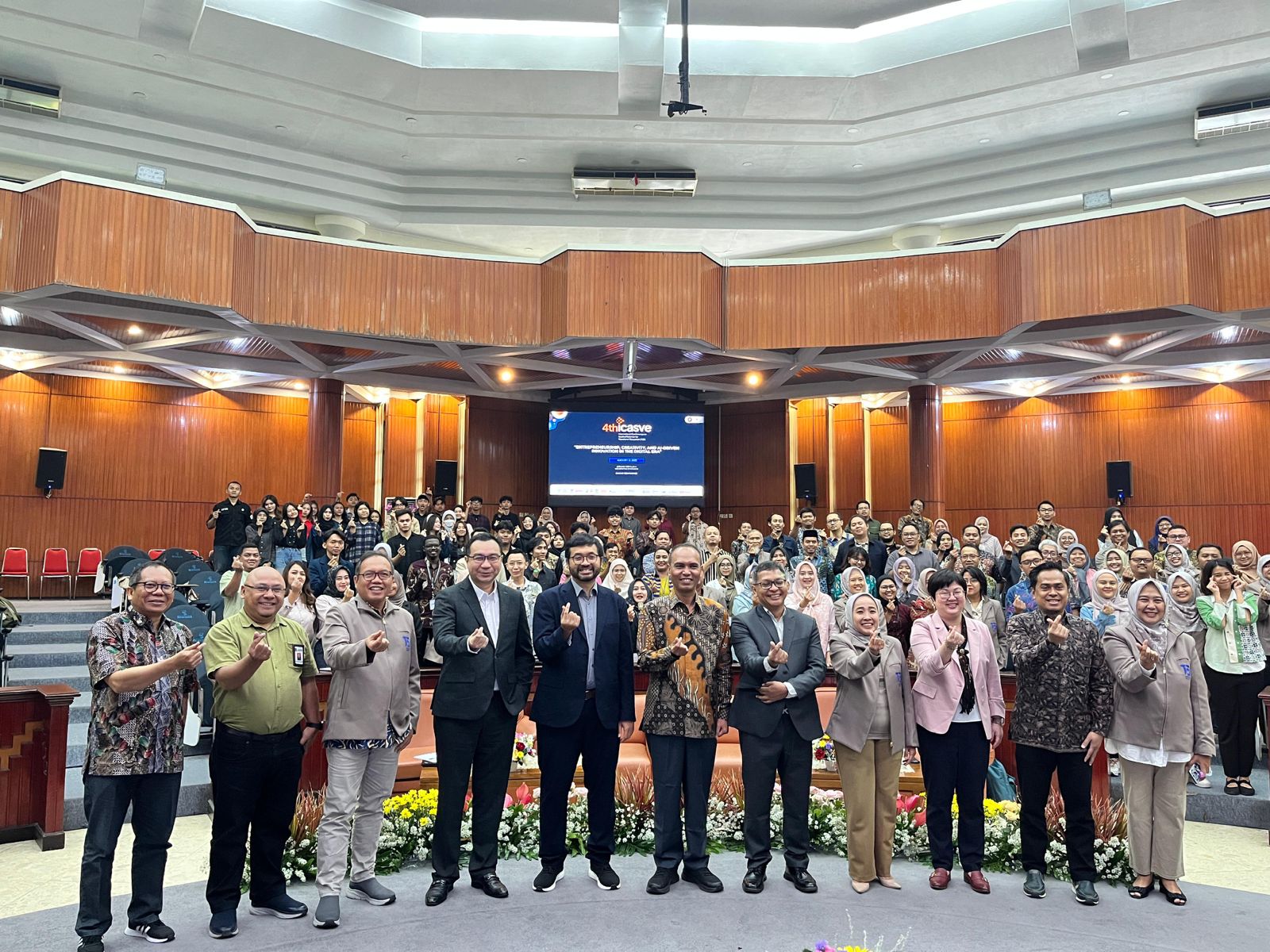 KONFERENSI INTERNASIONAL: Perwakilan tujuh negara ambil bagian dalam ICASVE 2025 yang digelar Universitas Brawijaya (UB).