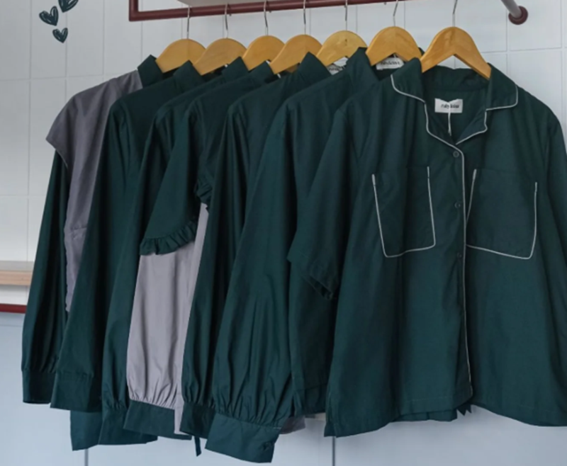 Koleksi Blouse Cantik ala Korea Warna Emerald di Rubylicious Gambar : Instagram rubyliciousmalang