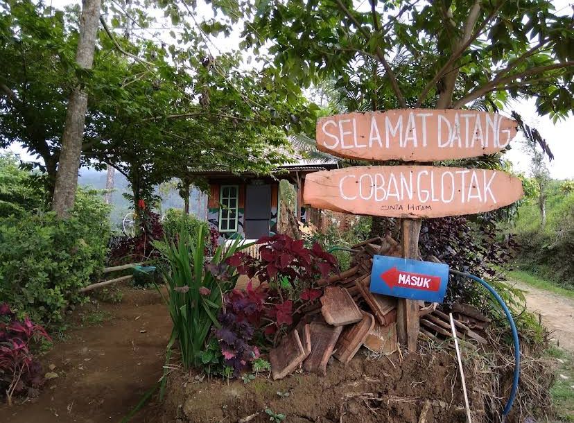 ANDALAN: Jadi favorit mahasiswa, Coban Glatak bisa menjadi alternatif wisata ketika berkunjung di Wagir Malang.