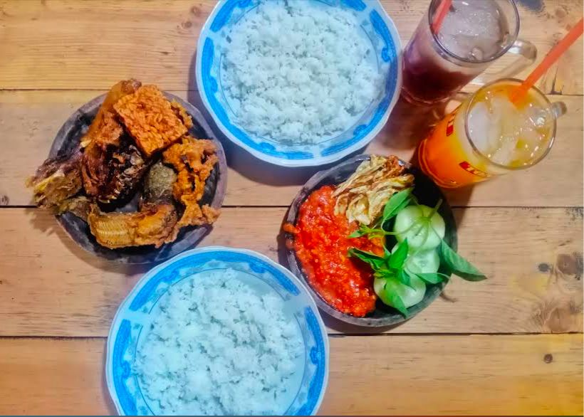 LEZAT: Jika kamu lapar saat malam hari, lalapan ialah solusinya.