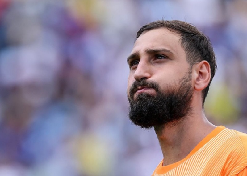 DISINGKIRKAN: Donnarumma yang tak lagi dipercaya PSG kini mencari klub baru ke Liga Inggris.