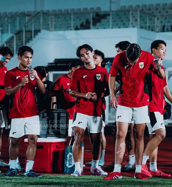 WORK HARD: Mayoritas pemain Timnas Indonesia U23 belum jadi pilihan utama di timnya dalam ajang Super&nbsp;League&nbsp;2025