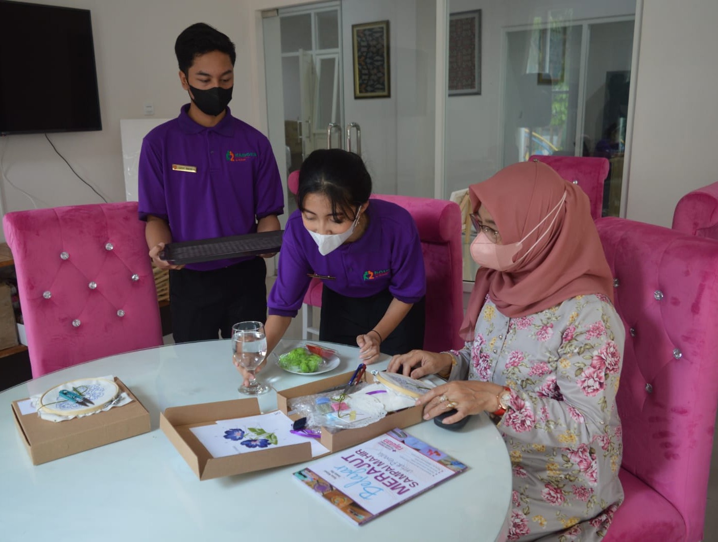 PELAYANAN TERBAIK: Salah satu fasilitas andalan dari SMKN 2 Malang adalah Kadoea Senior Living, yang sudah berdiri sejak 2022 lalu.