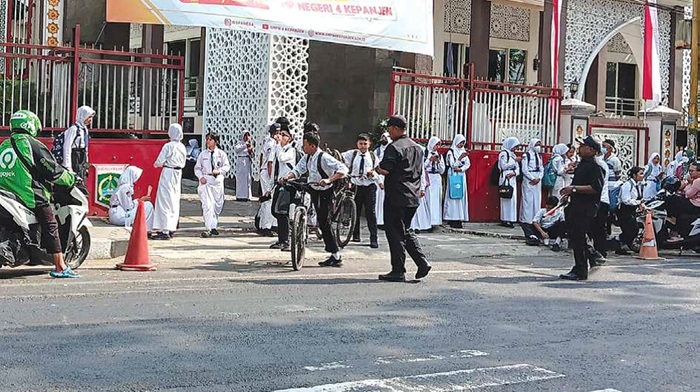 AKAN TERAPKAN KKA: Salah satu sekolah di Kabupaten Malang bakal menerapkan pembelajaran Koding dan Kecerdasan Artifisial.