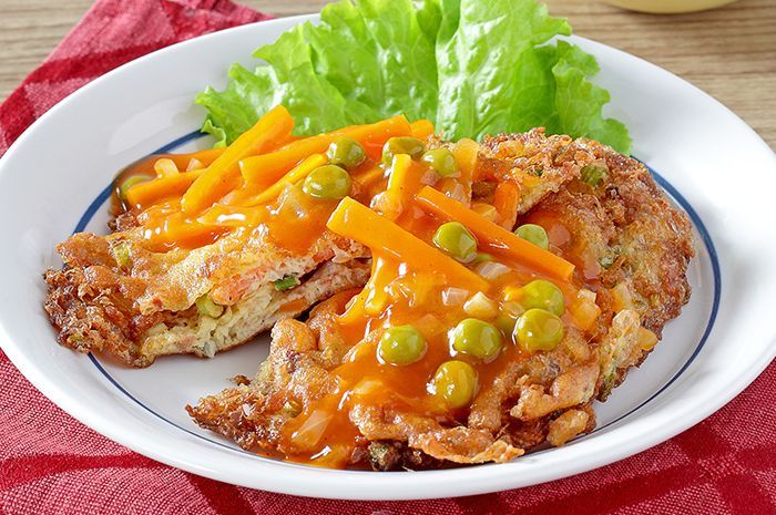 MUDAH : Resep mudah Fu Yung Hai, masakan chinese yang gampang dibuat oleh anak kos.