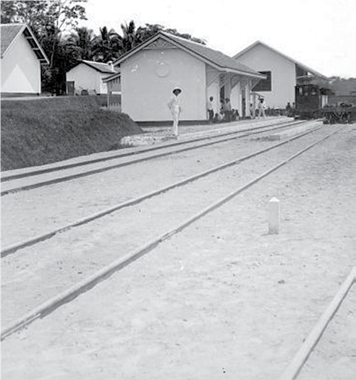 DULU DAN KINI: Bangunan Stasiun Trem Kepanjen yang masih aktif masa kolonial Belanda.