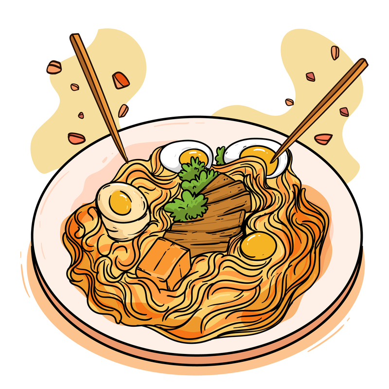 OTENTIK: Mi yang dimasak tradisional