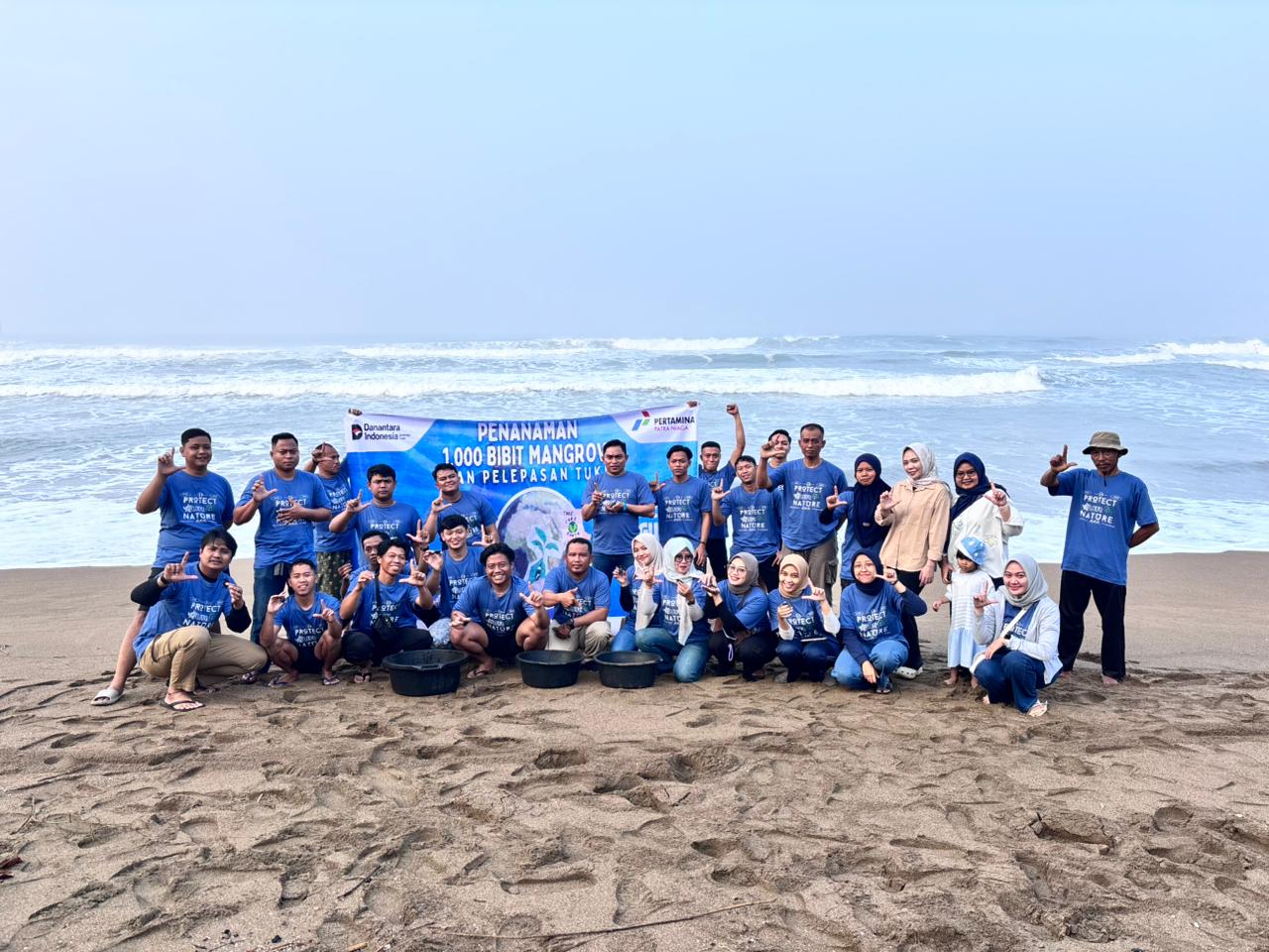 SEMANGAT BERSAMA: Pertamina Patra Niaga Fuel Terminal Madiun melalui sejumlah program Corporate Social Responsibility (CSR). Salah satu program tersebut yaitu Eco Tourism Village.