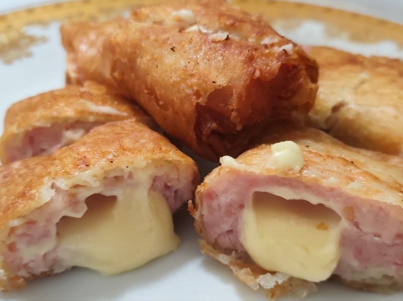 RESEP VIRAL: Dimsum Goreng Keju Lumer Renyah di Luar dan Meleleh di Dalam