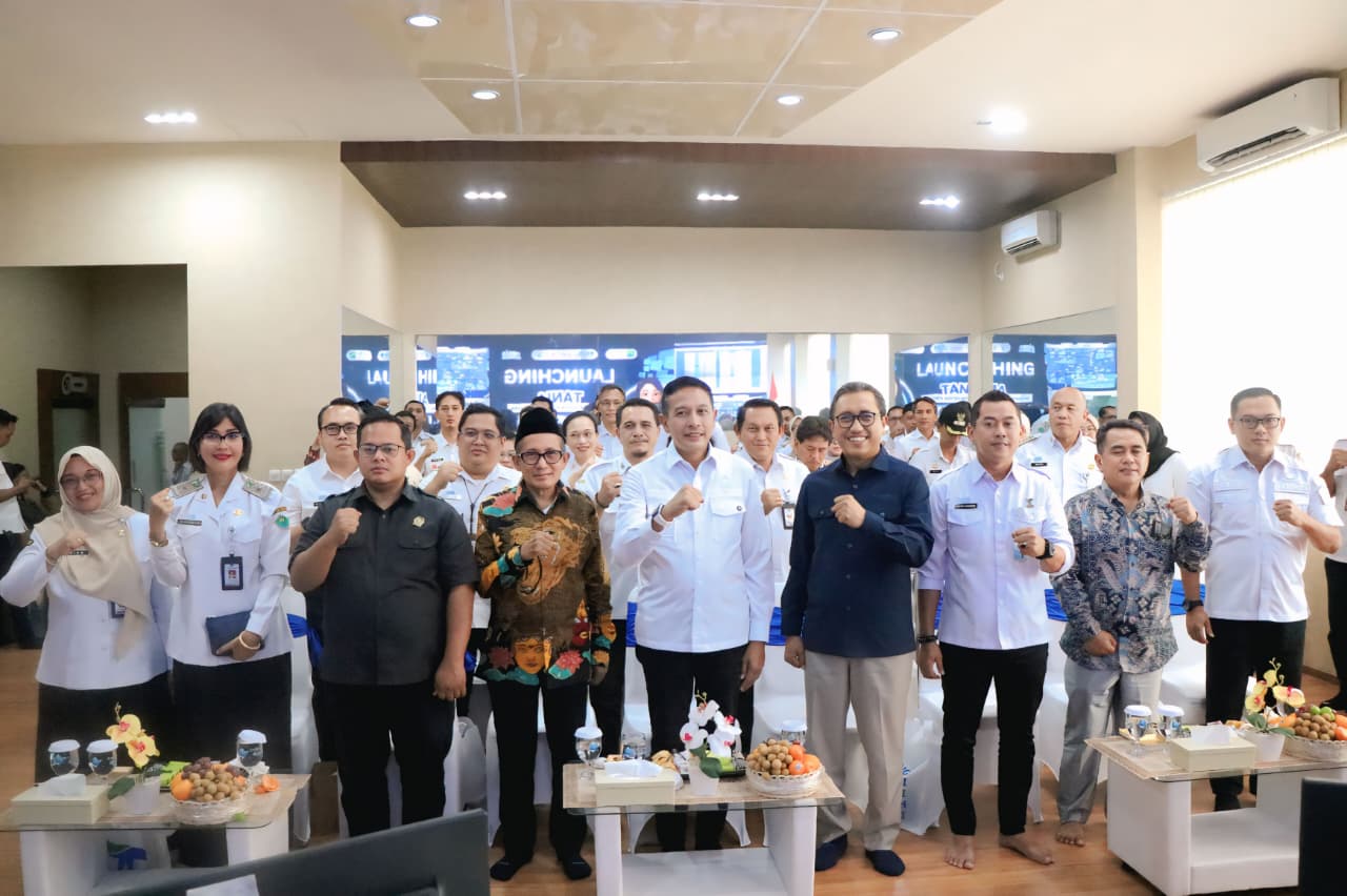 KOMPAK: Suasana artificial intelligence (AI) bernama Tugu Tirta Asisten Informasi dan Aduan (TANIA).