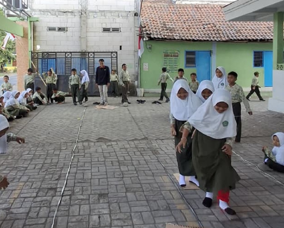 MERIAH: Future Kids Day juga diramaikan dengan berbagai lomba khas 17 Agustusan.