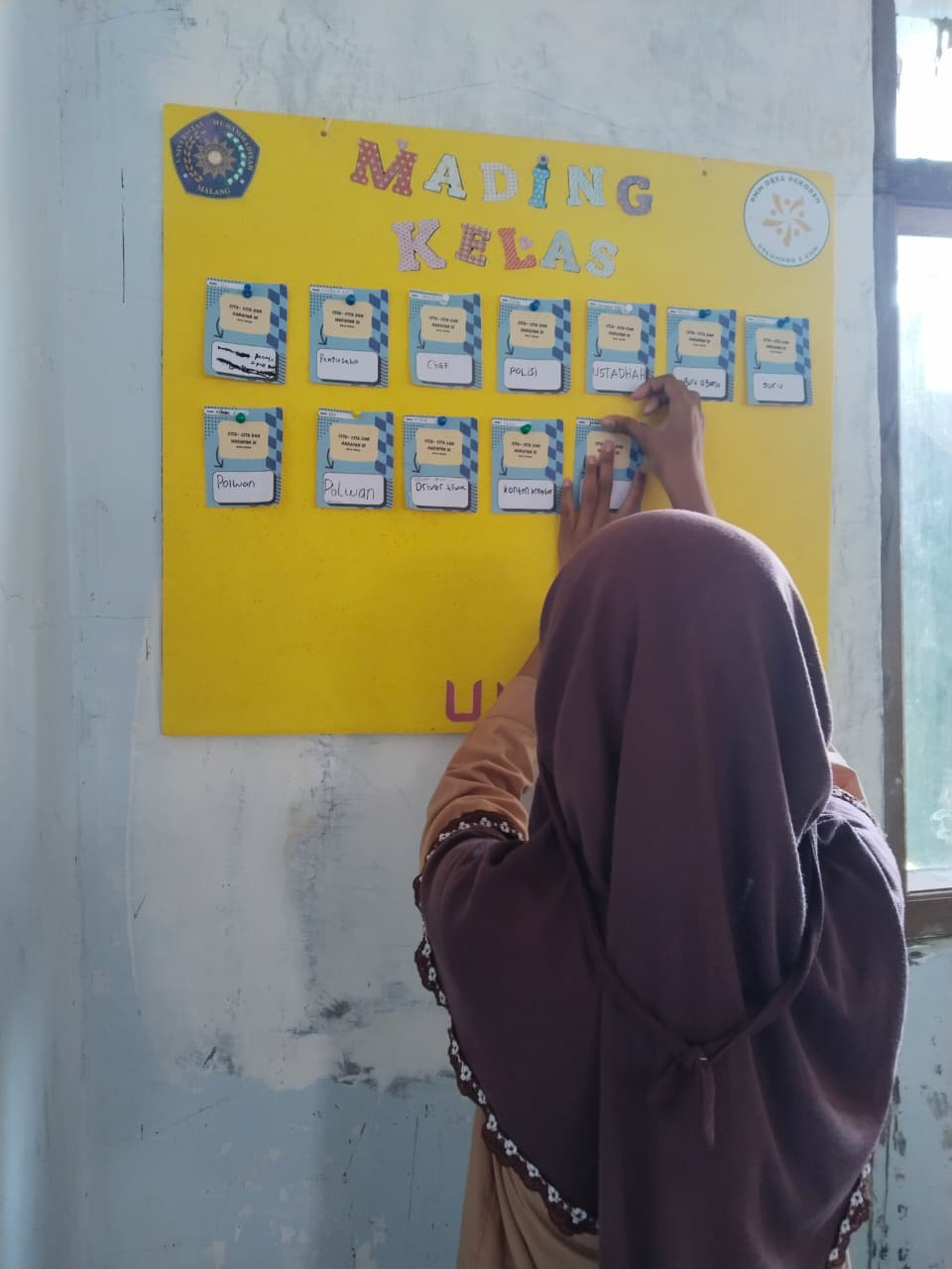 SERU: Pameran Mading  dengan tajuk Mimpiku di Masa Depan.