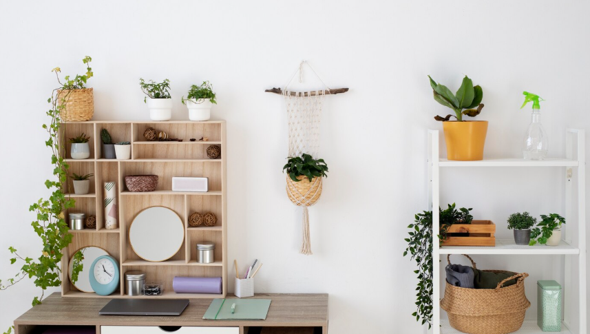 Dekorasi pada dinding untuk mempercantik kamar kos