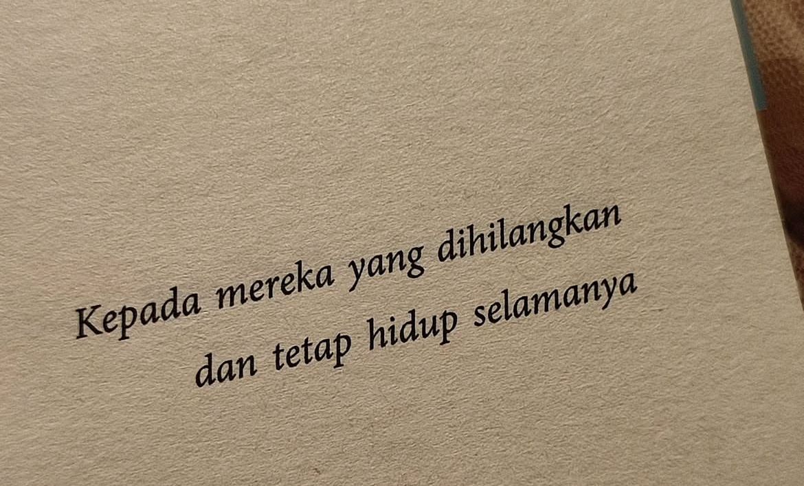 Kutipan di dalam novel Laut Bercerita