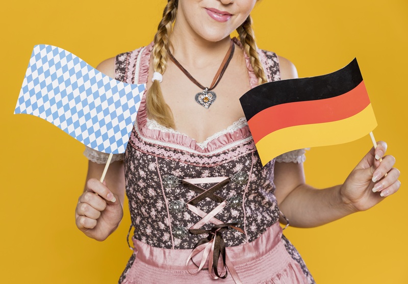 Ilustrasi satu budaya Jerman