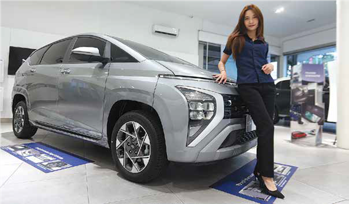 JADI INCARAN: Hyundai Stargazer menjadi salah satu mobil jenis MPV yang diincar konsumen.