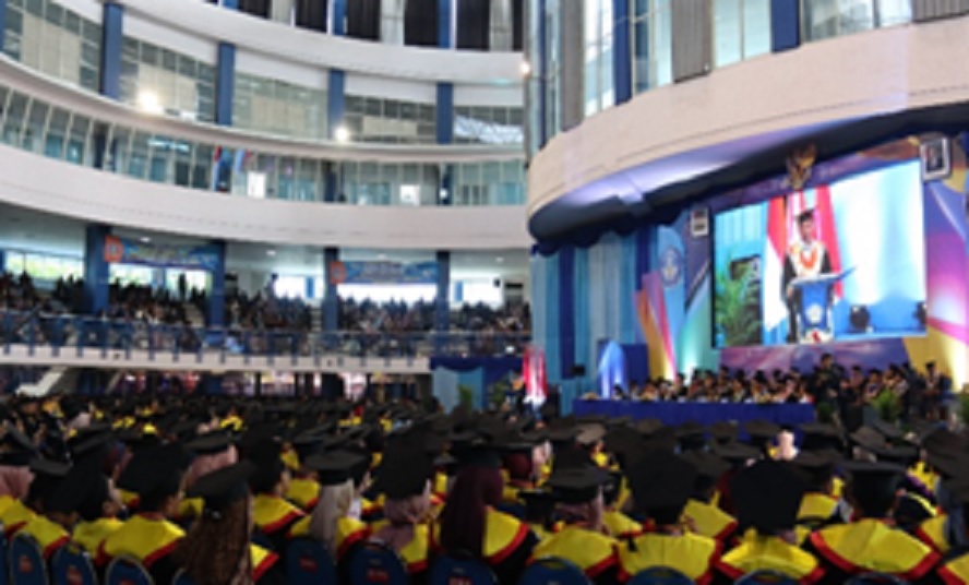 DIKUKUHKAN: Politeknik Negeri Malang (Polinema) menggelar Wisuda ke-69 pada Sabtu (30/8).
