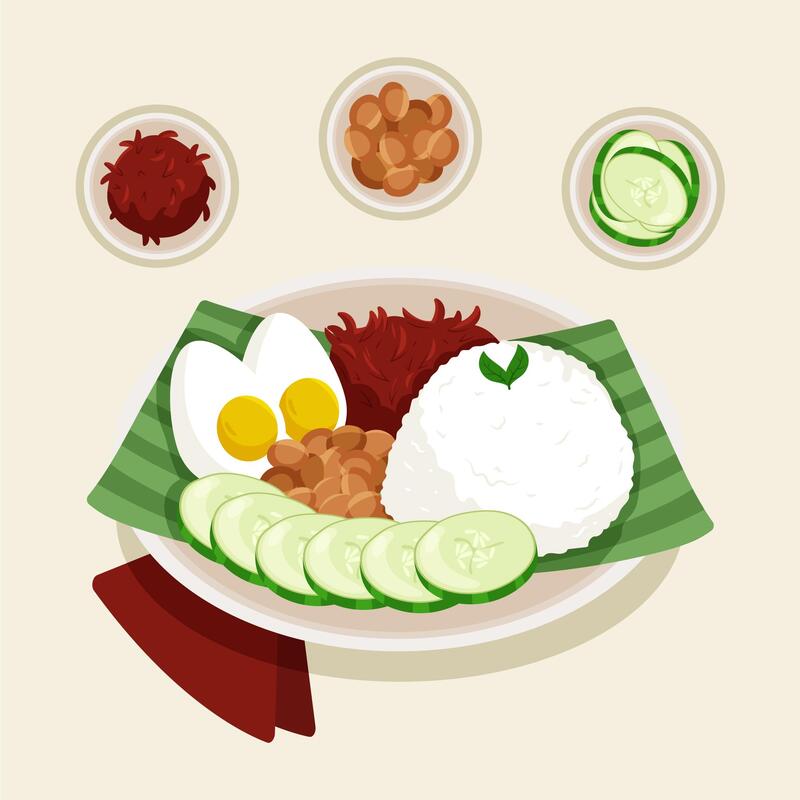 MURAH DAN ENAK: Nasi uduk cocok dijadikan menu sarapan pagi