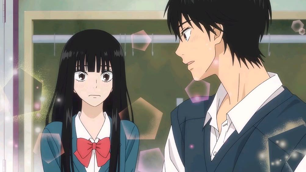 Romansa SMA: Salah satu scene di anime Kimi ni Todoke.
