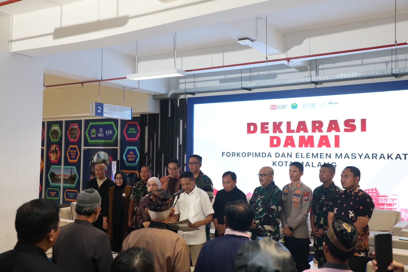 SOLID: Semua pihak dilibatkan untuk menjaga Kota Malang tetap kondusif.