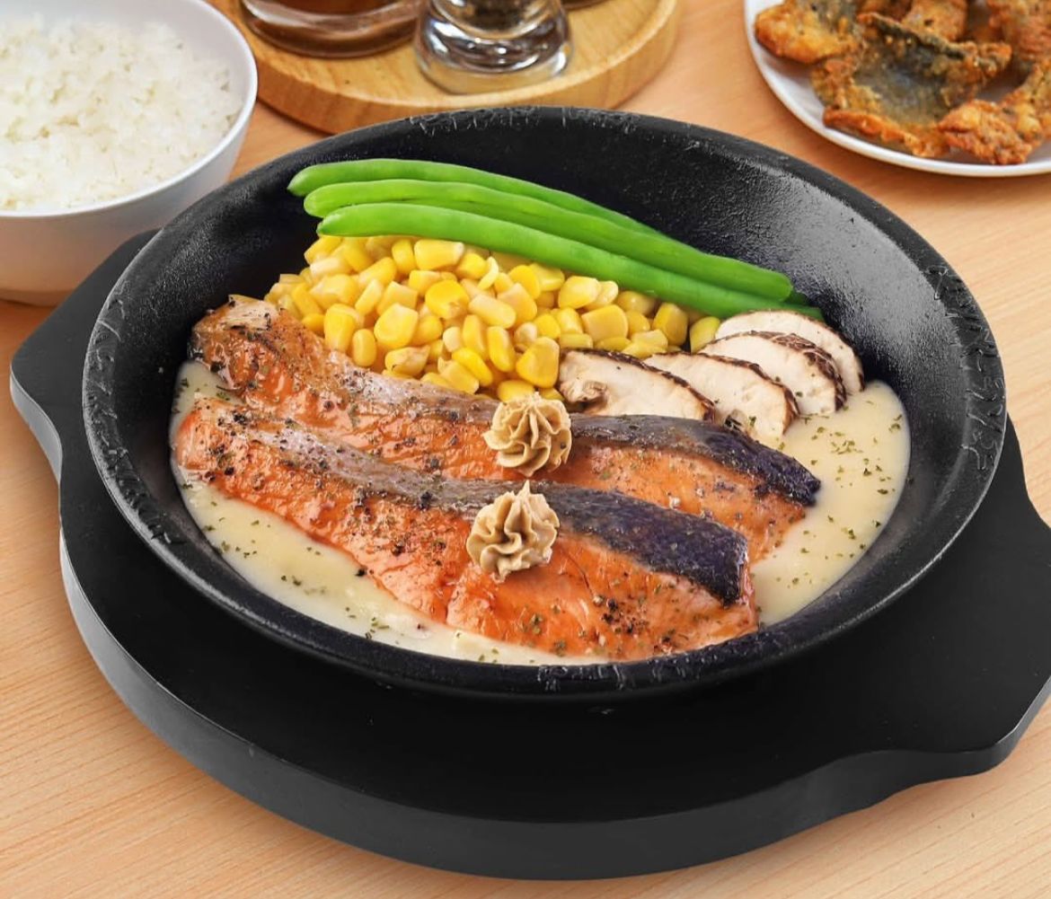 MENGGUGAH SELERA: Salah satu menu di Papper Lunch