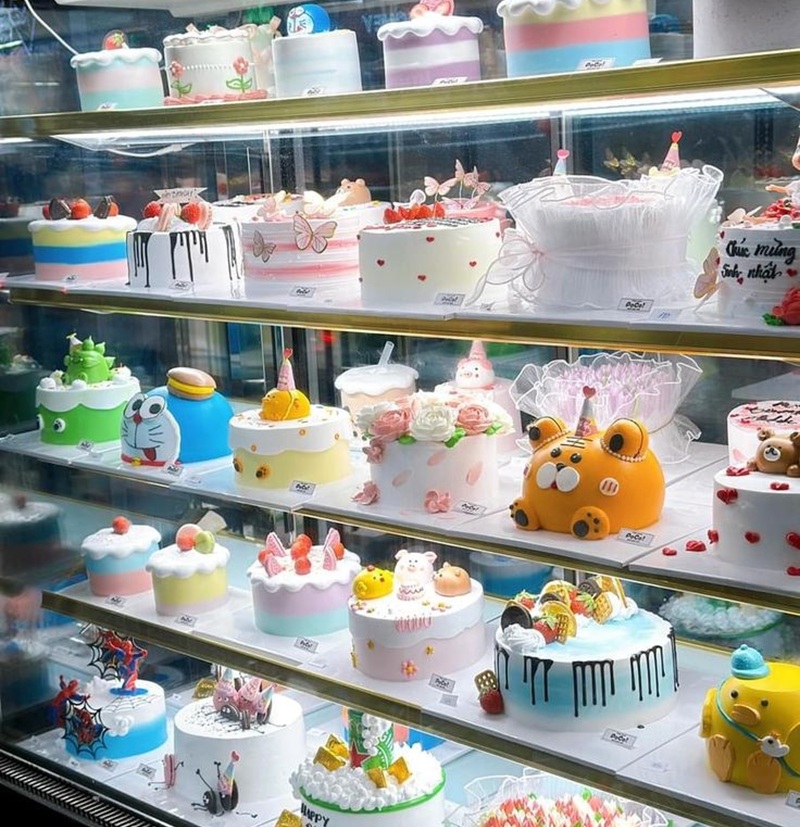 UNIK LUCU: Kue tart dengan berbagai varian