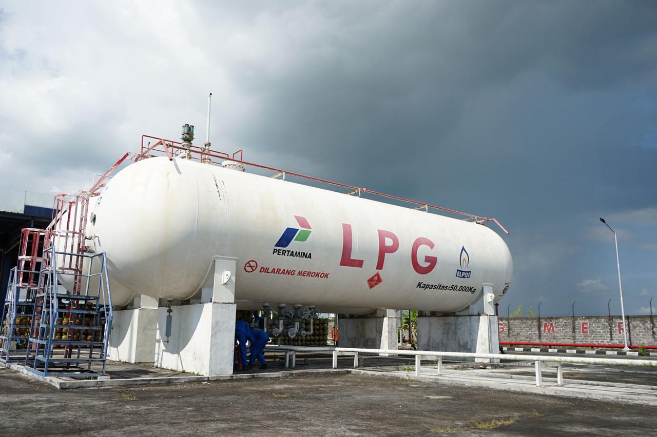 SIAP: LPG dipastikan dalam kondisi aman tercukupi dan seluruh infrastruktur telah disiagakan.