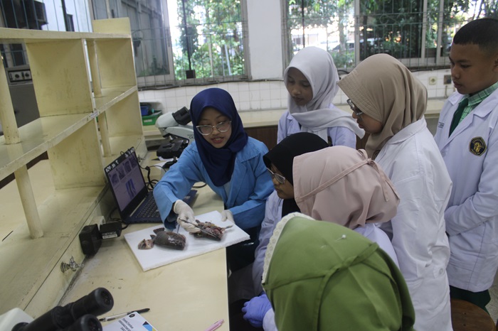 LANGSUNG: Penjelasan tahap-tahap praktikum oleh asisten praktikum