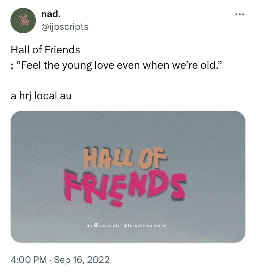 AU Hall of Friend by Nad